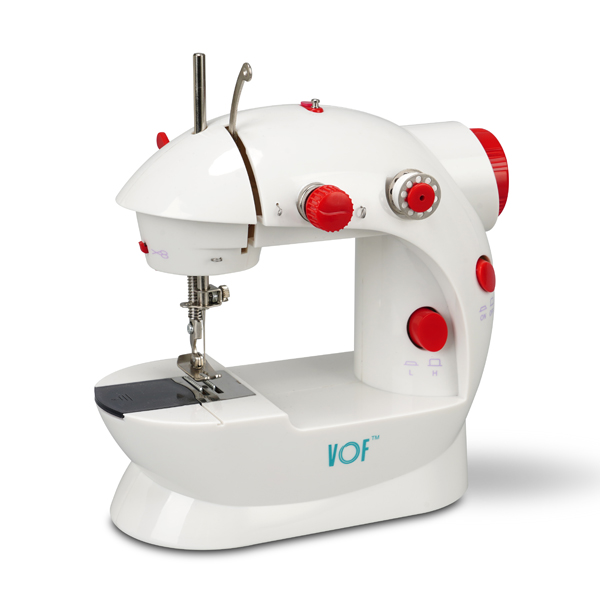 SM-202 Mini Electric Sewing Machine red