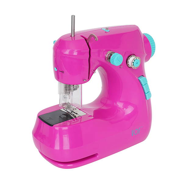 SM-211 Mini Electric Sewing Machine Rose Red-6