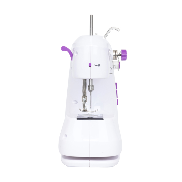 SM-211 Mini Electric Sewing Machine White Purple