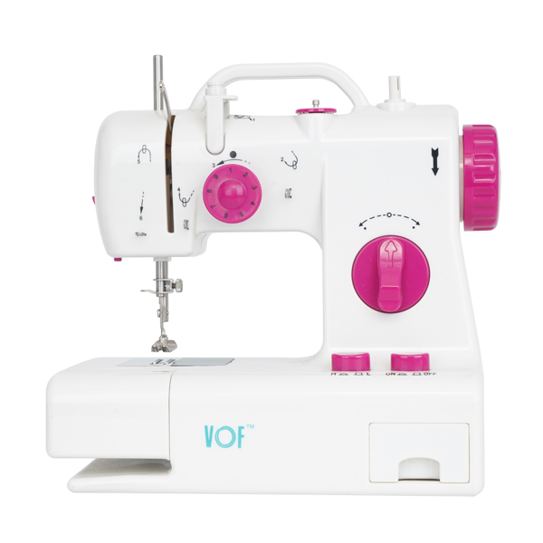 SM-318 Mini Electric Sewing Machine rose red