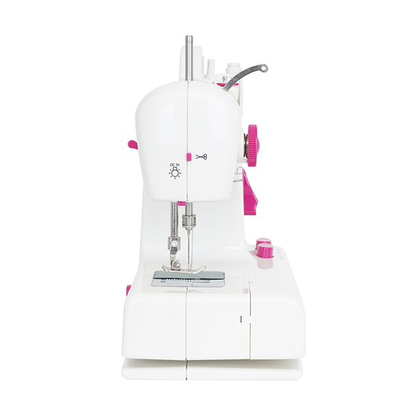 SM-318 Mini Electric Sewing Machine rose red-6