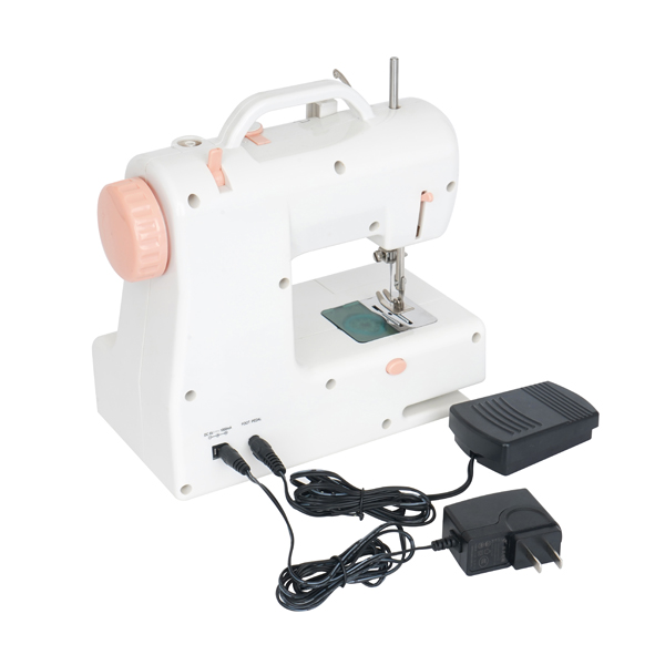 SM-318 Mini Electric Sewing Machine white powder
