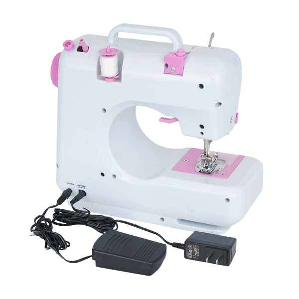 SM-505 Multifunctional Household Electric Sewing Machine pink