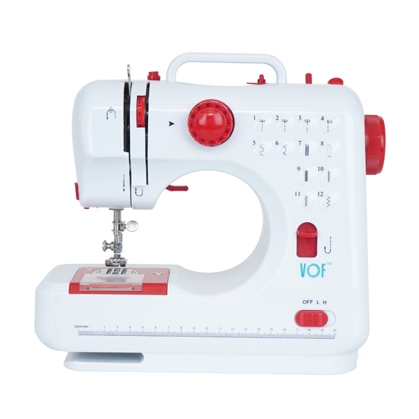 SM-505 Multifunctional Household Electric Sewing Machine red