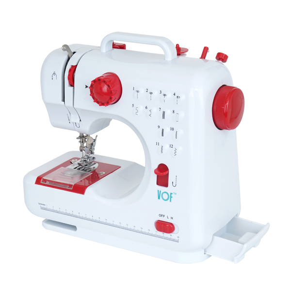 SM-505 Multifunctional Household Electric Sewing Machine red