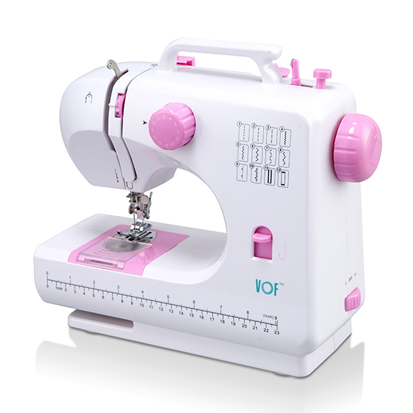 SM-506 Multifunctional Household Electric Sewing Machine Pink-6