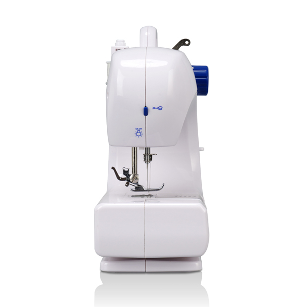 SM-506 Multifunctional Household Electric Sewing Machine White + Blue