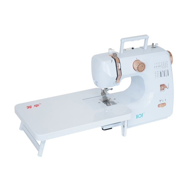 SM-700 Multifunctional Household Electric Sewing Machine White + Gold