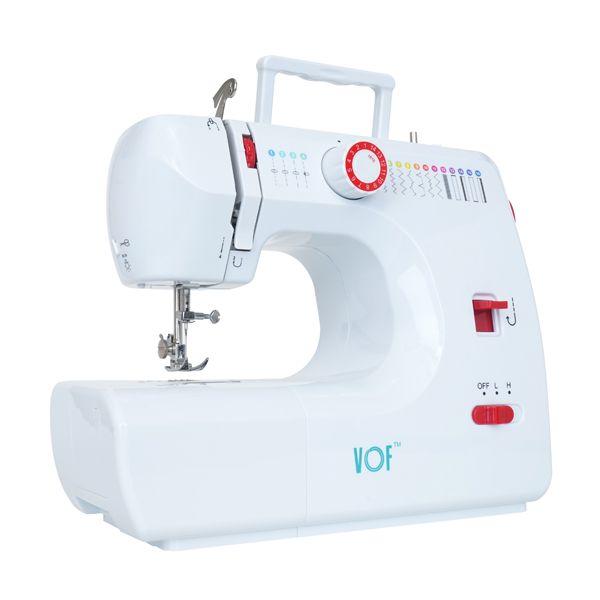 SM-700 Multifunctional Household Electric Sewing Machine White and red single row stitch
